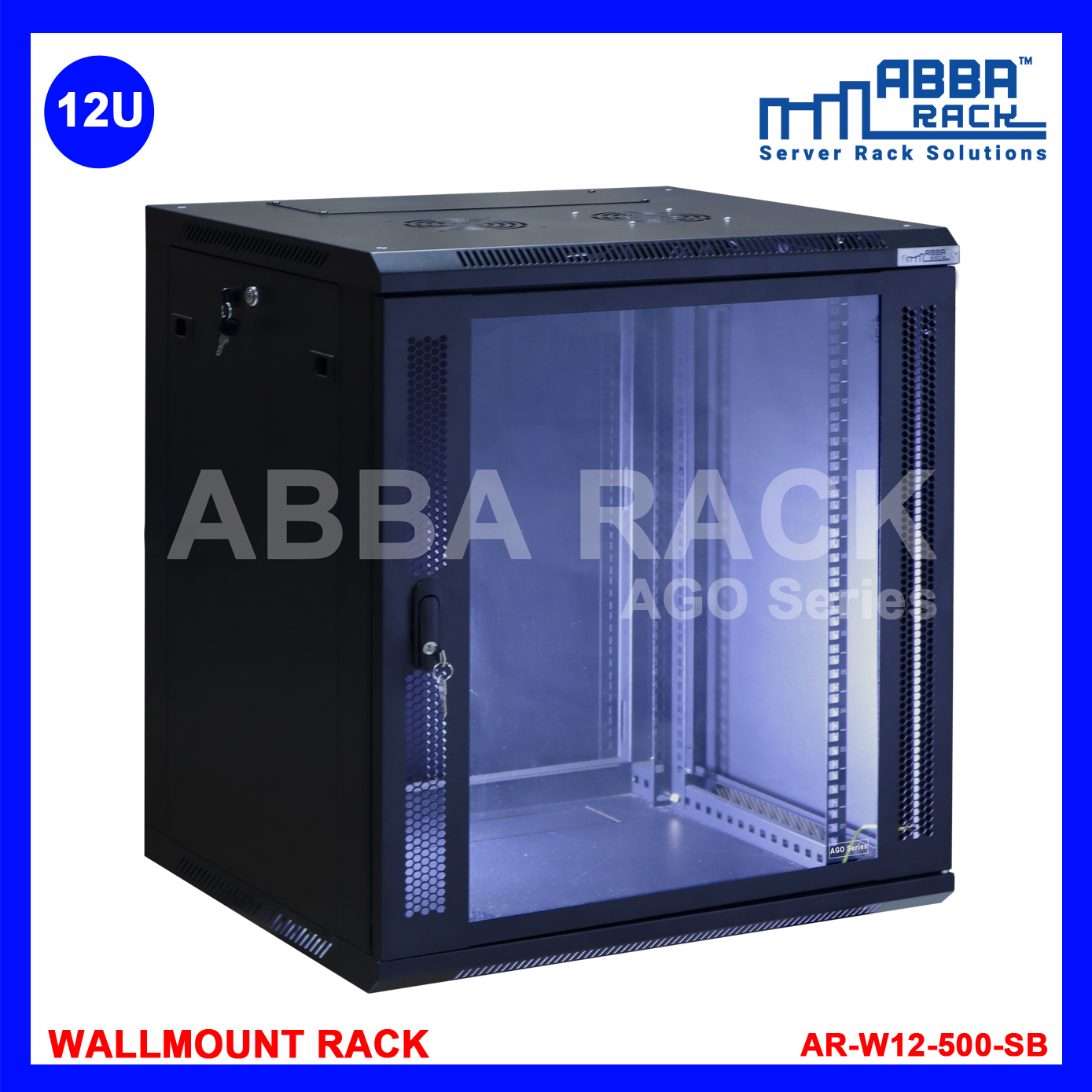 ABBA RACK 19" Wallmount Rack 12U AGO series