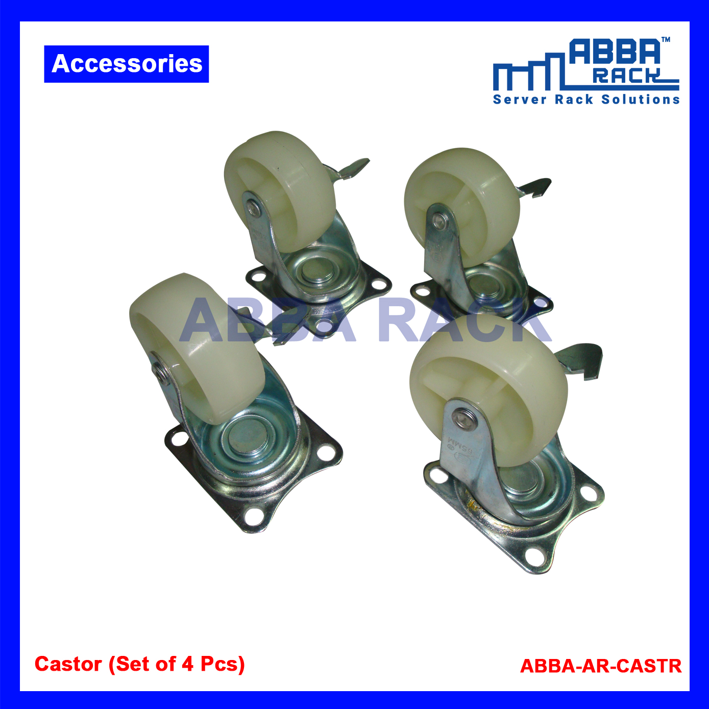 ABBA RACK Castor & Cage Nut