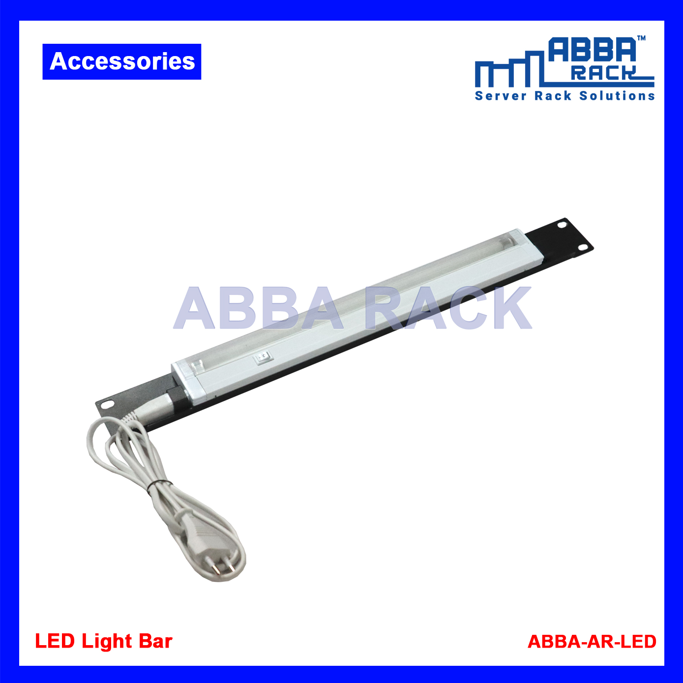 ABBA RACK Digital Temperature & LED Light Bar