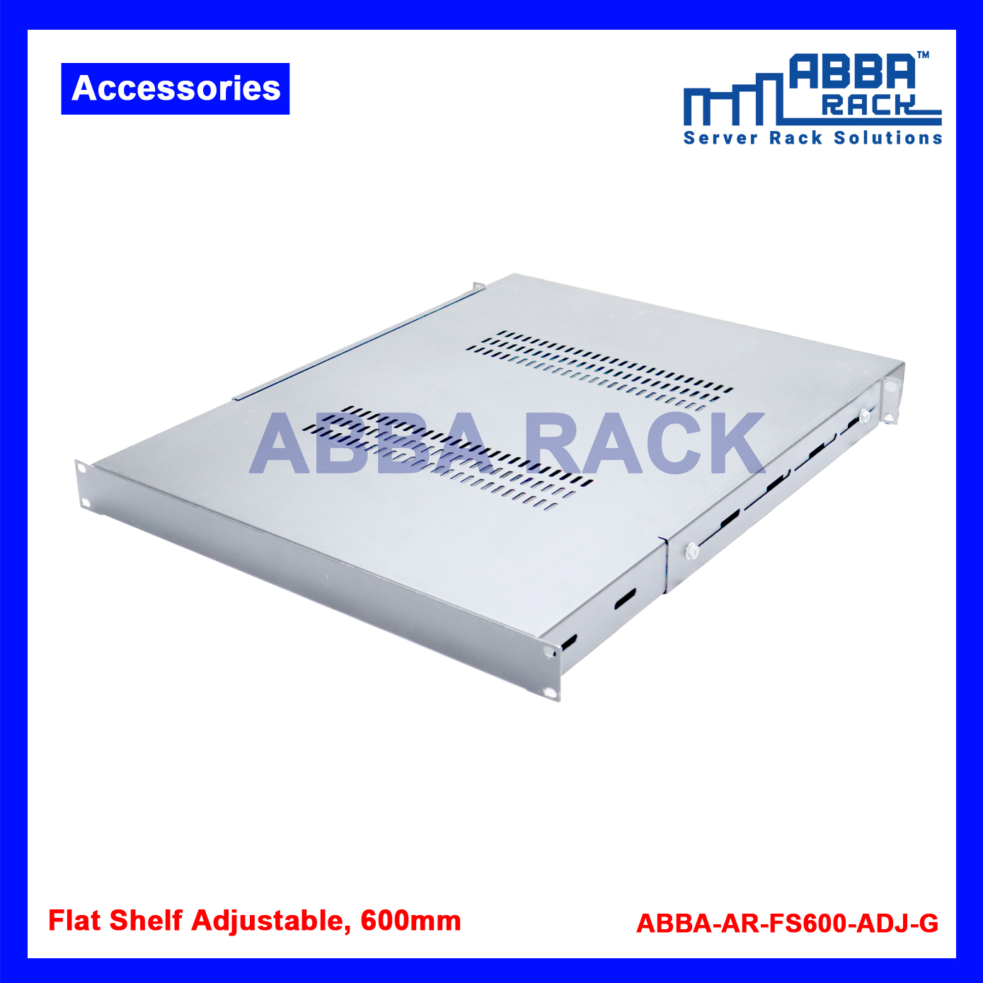 ABBA RACK 19" Flat Shelf