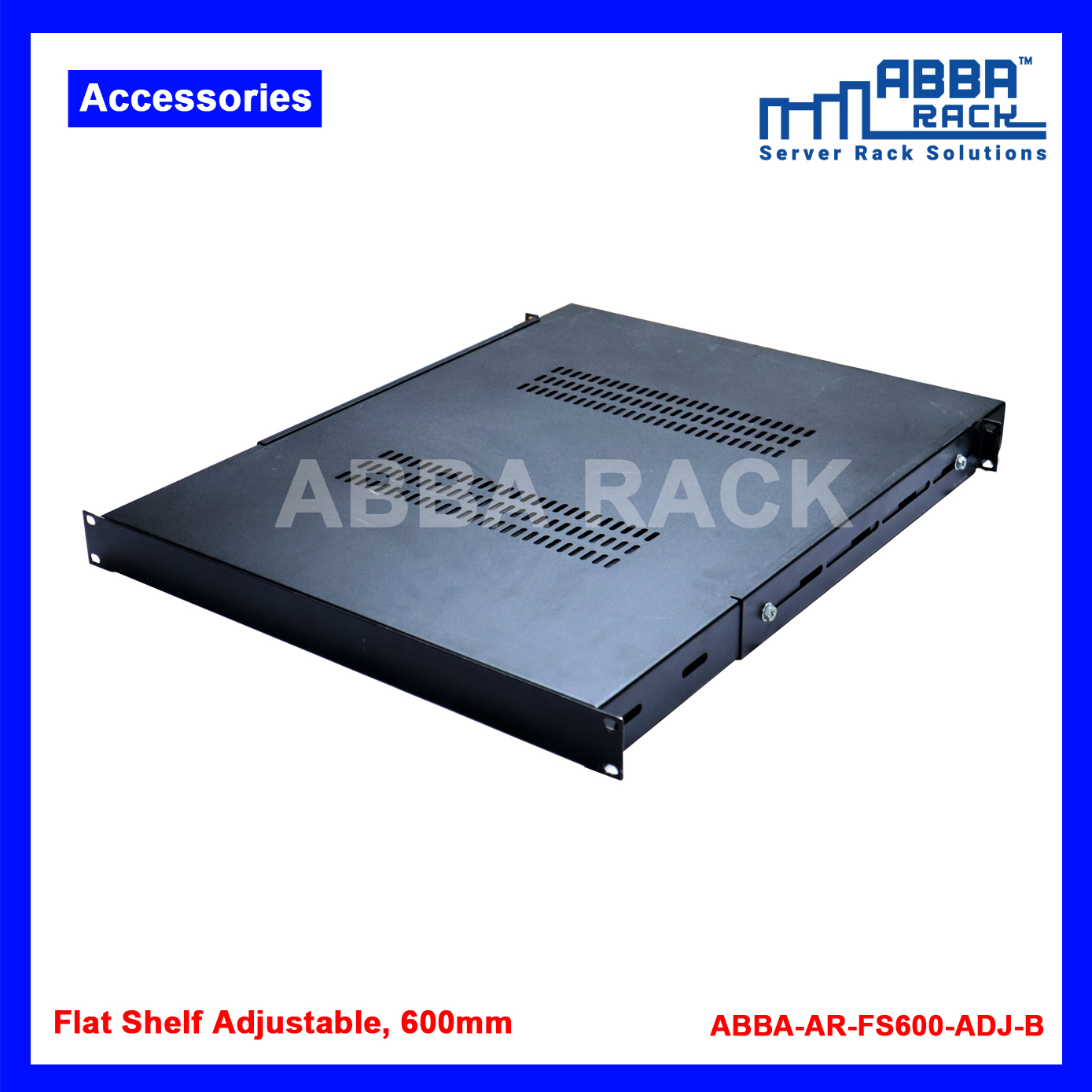 ABBA RACK 19" Flat Shelf