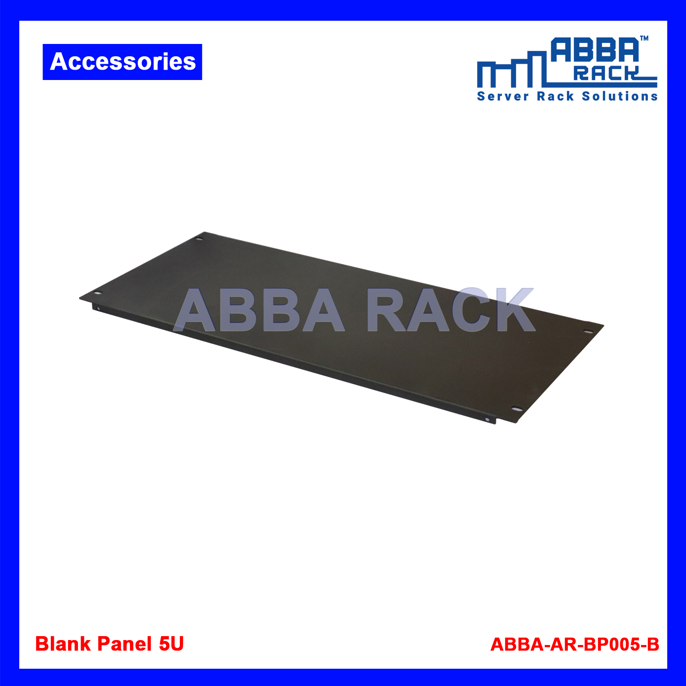 ABBA RACK 19" Blank Panel