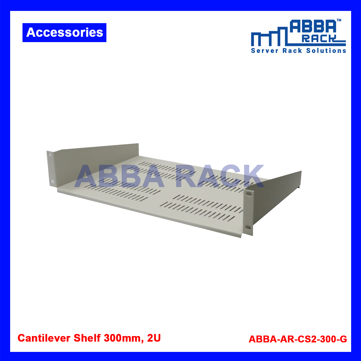 ABBA RACK 19" Cantilever shelf