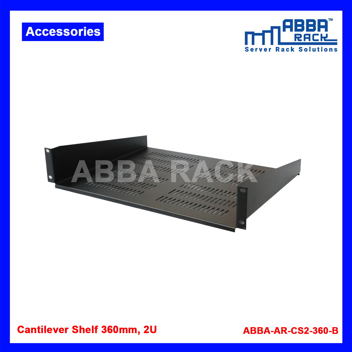 ABBA RACK 19" Cantilever shelf