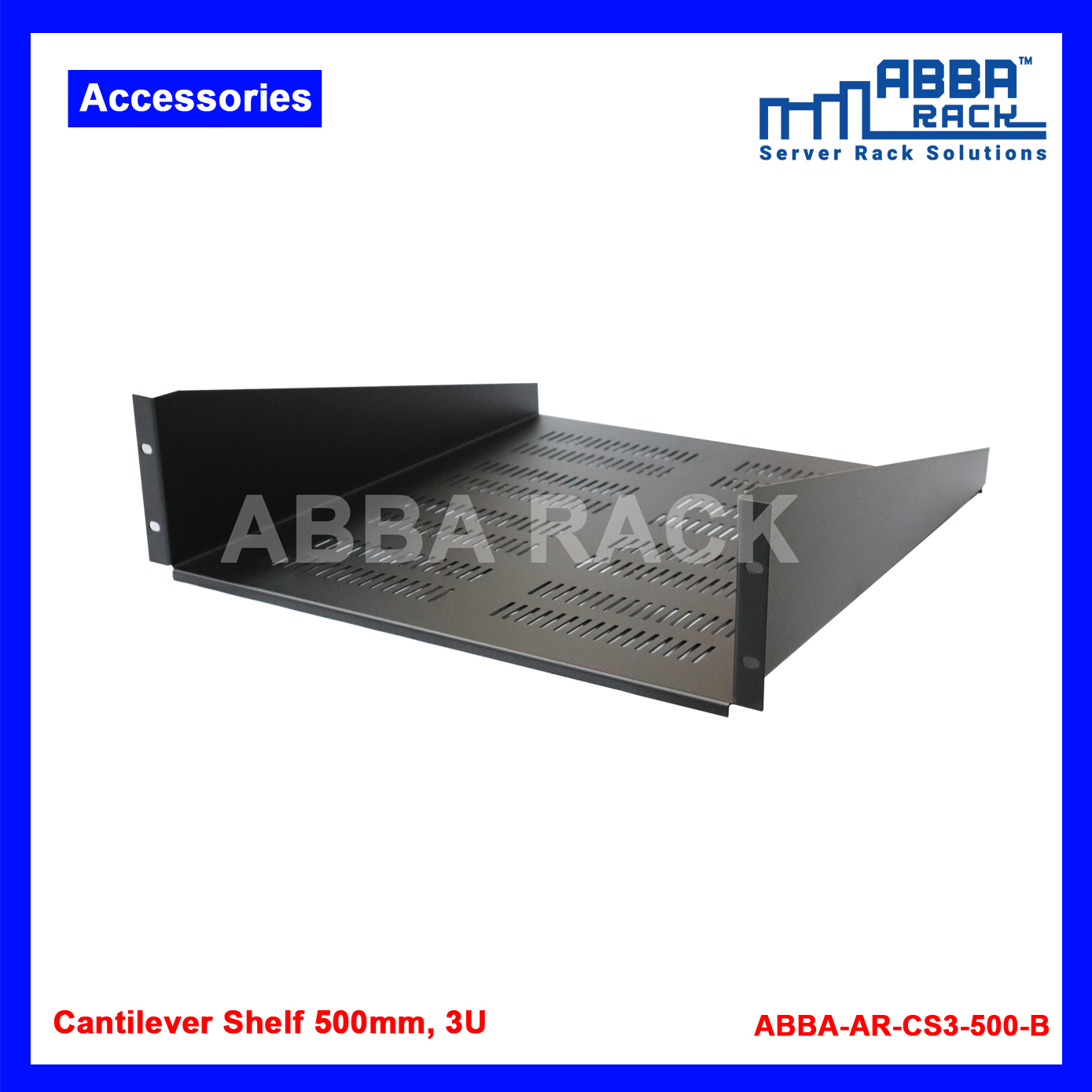 ABBA RACK 19" Cantilever shelf
