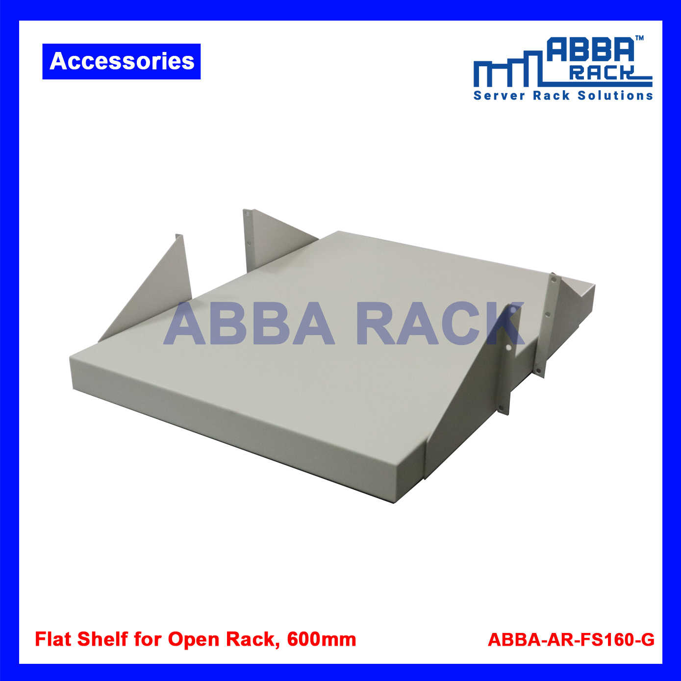 ABBA RACK 19" Flat Shelf