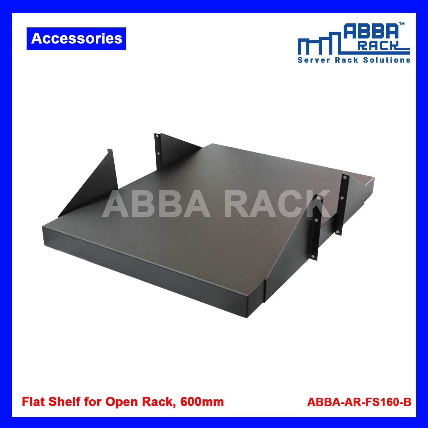 ABBA RACK 19" Flat Shelf