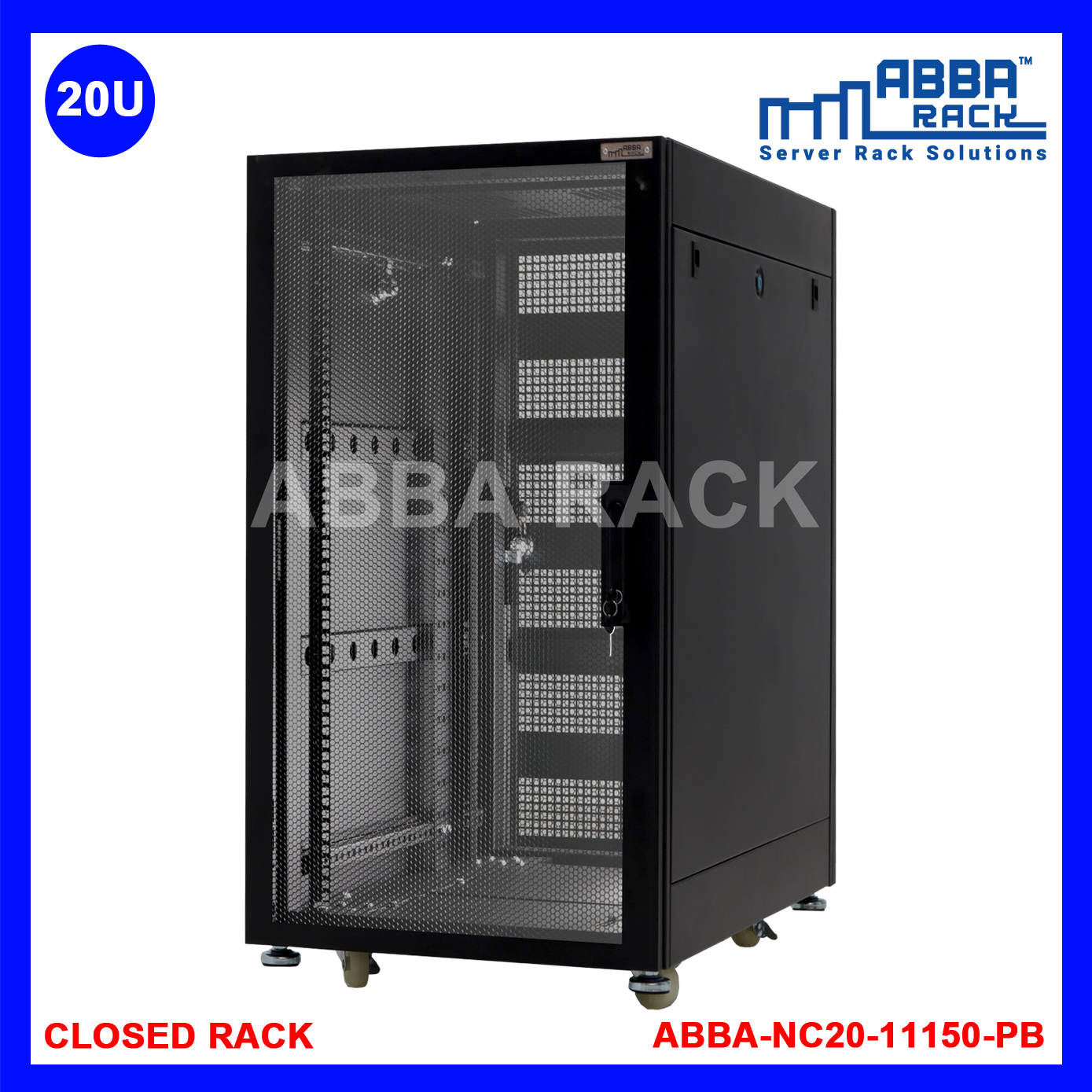 ABBA RACK 19" Closed Rack 20U Premium