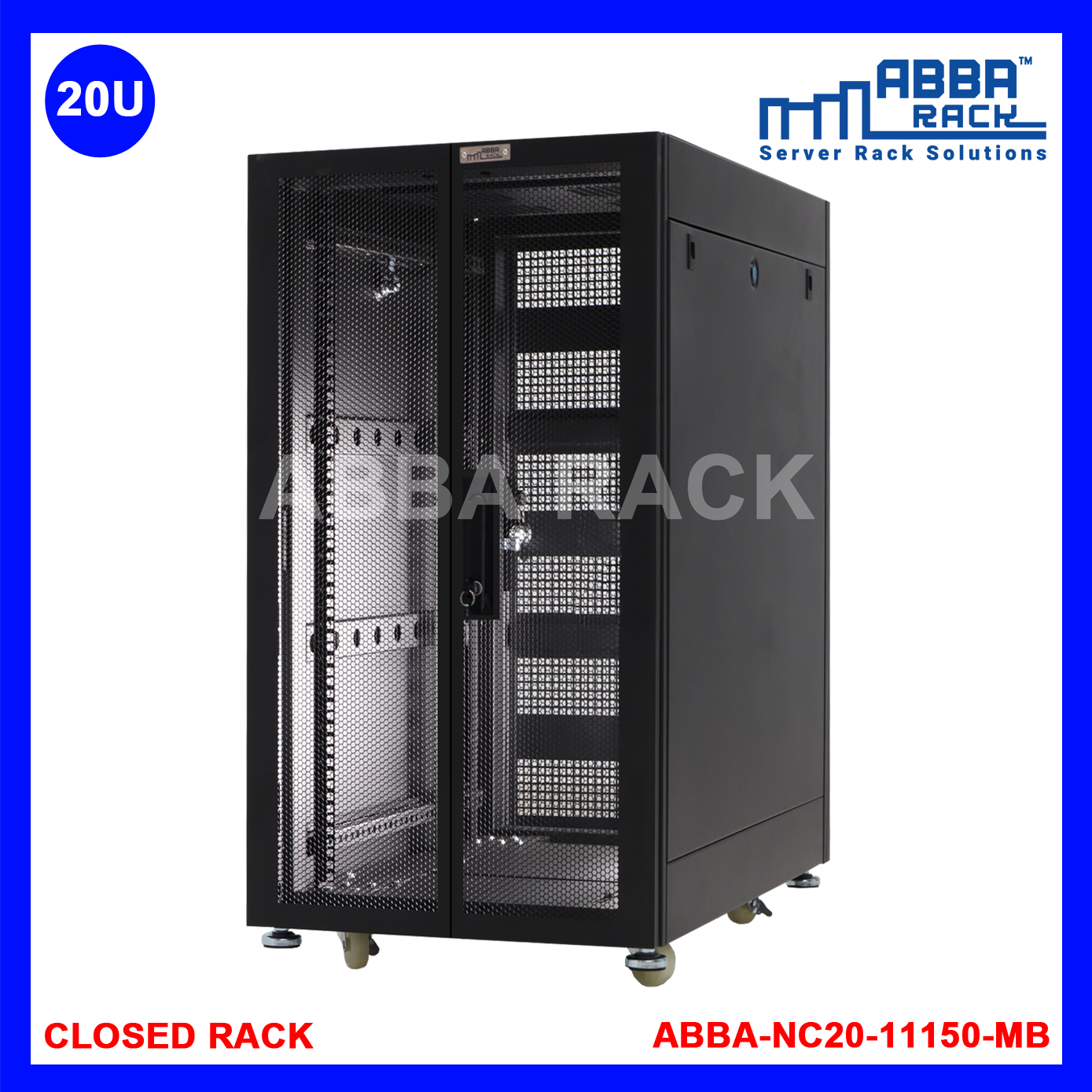 ABBA RACK 19" Closed Rack 20U Premium