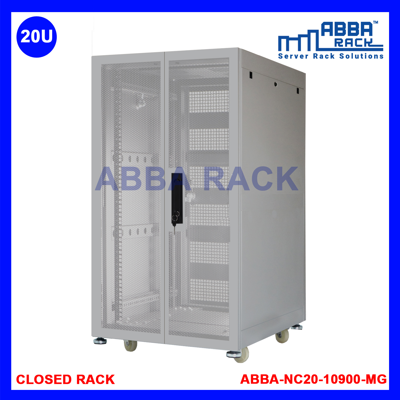 ABBA RACK 19" Closed Rack 20U Premium