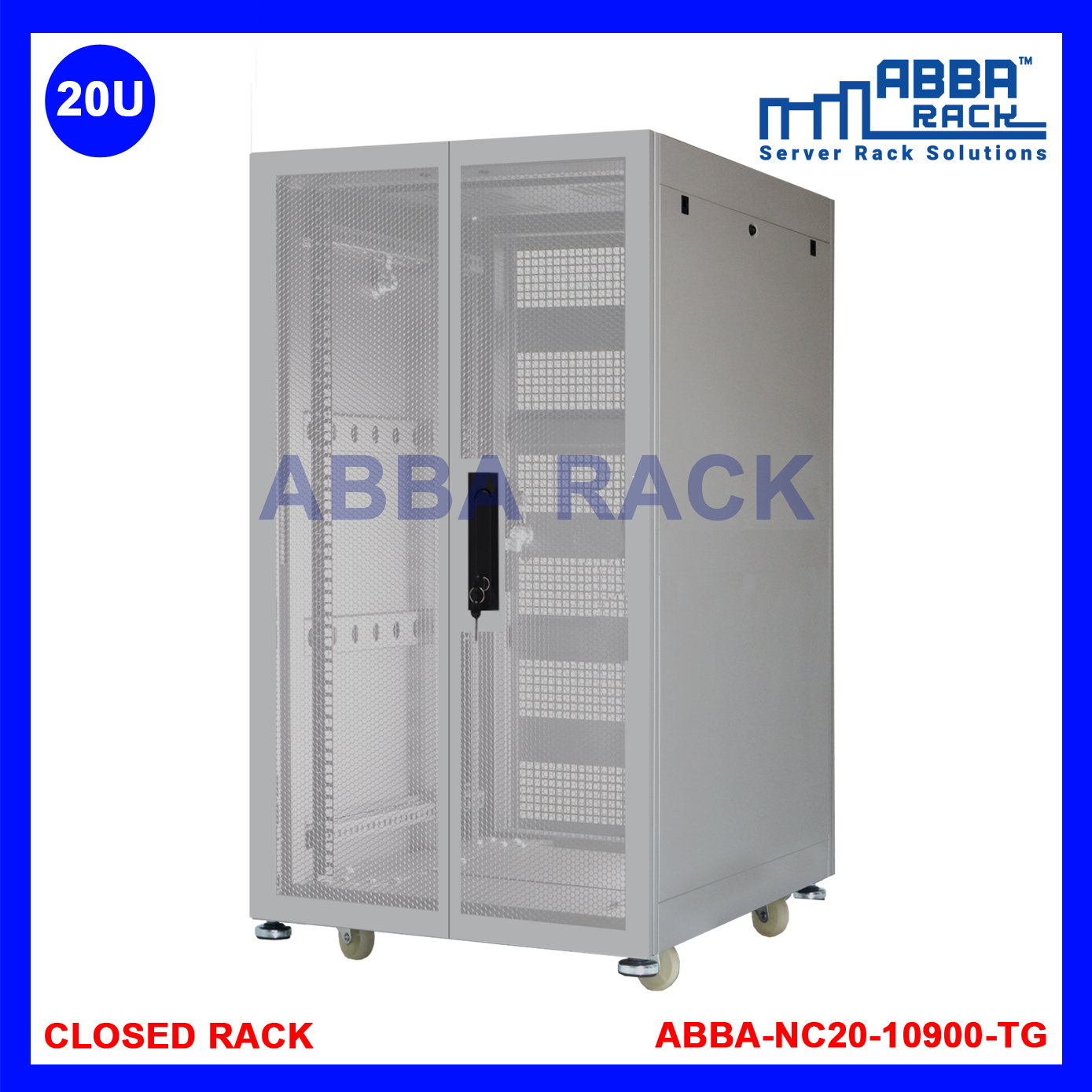ABBA RACK 19" Closed Rack 20U Premium