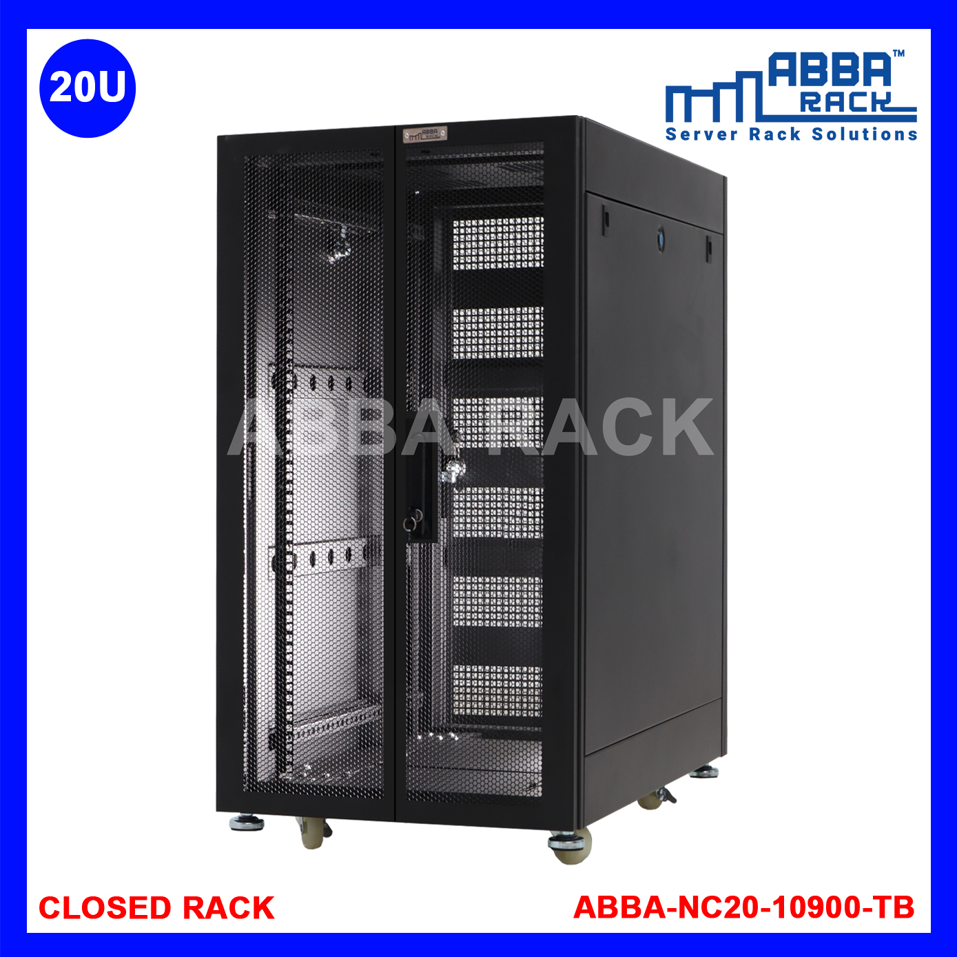 ABBA RACK 19" Closed Rack 20U Premium
