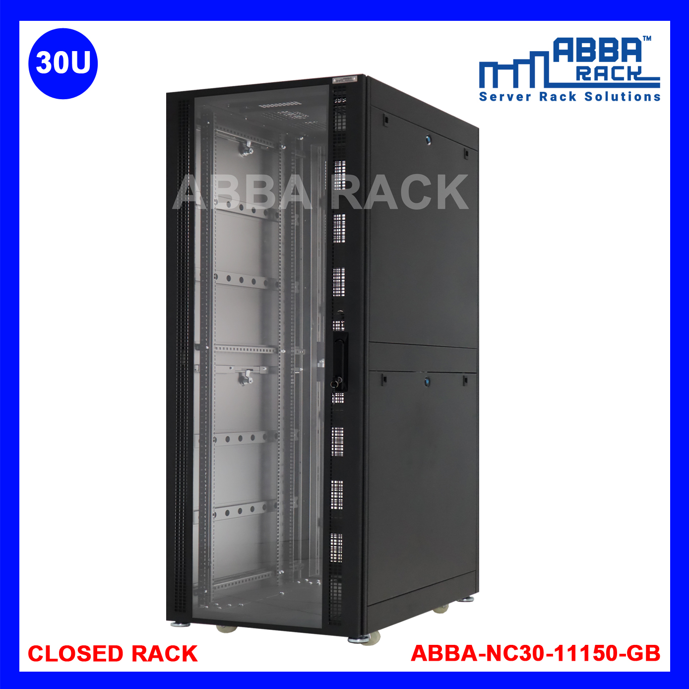 ABBA RACK 19" Closed Rack 30U Premium