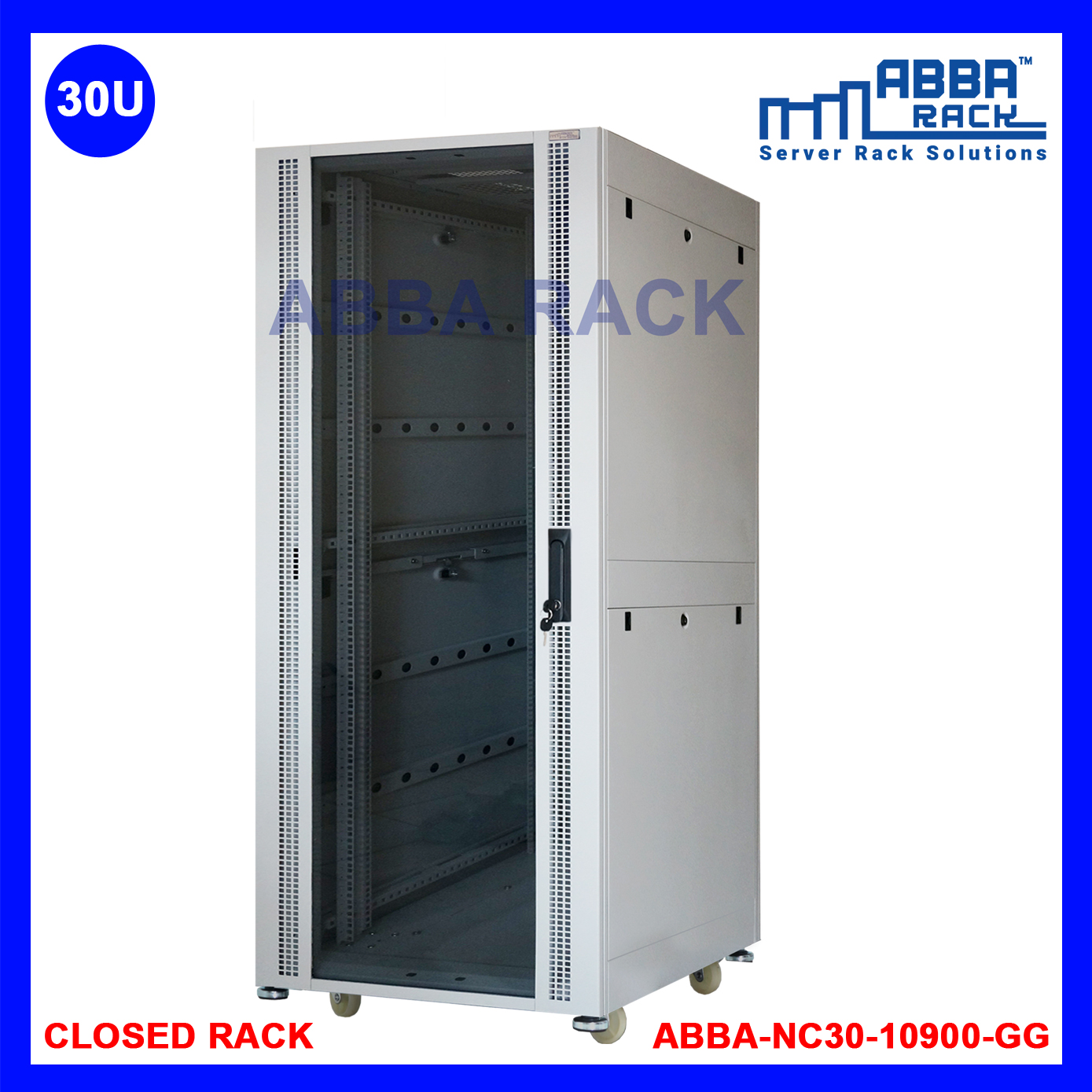 ABBA RACK 19" Closed Rack 30U Premium