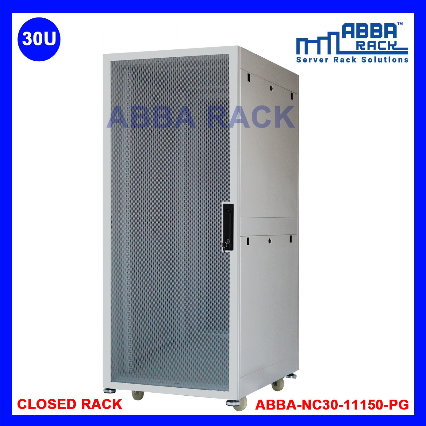 ABBA RACK 19" Closed Rack 30U Premium