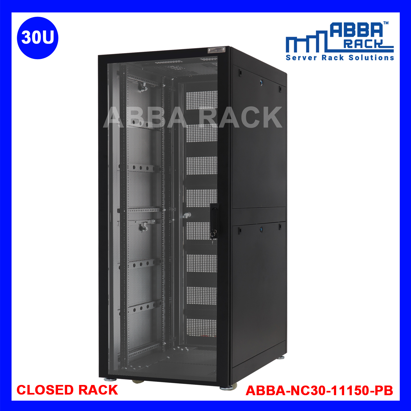 ABBA RACK 19" Closed Rack 30U Premium