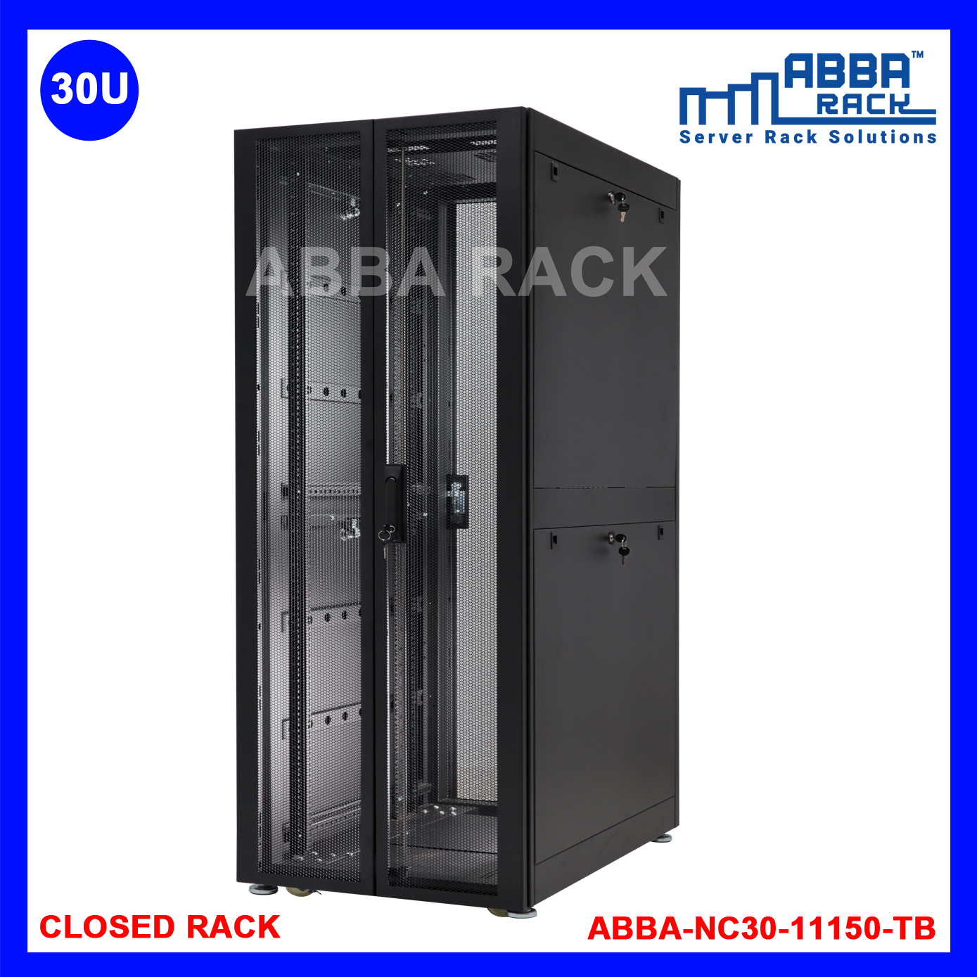 ABBA RACK 19" Closed Rack 30U Premium