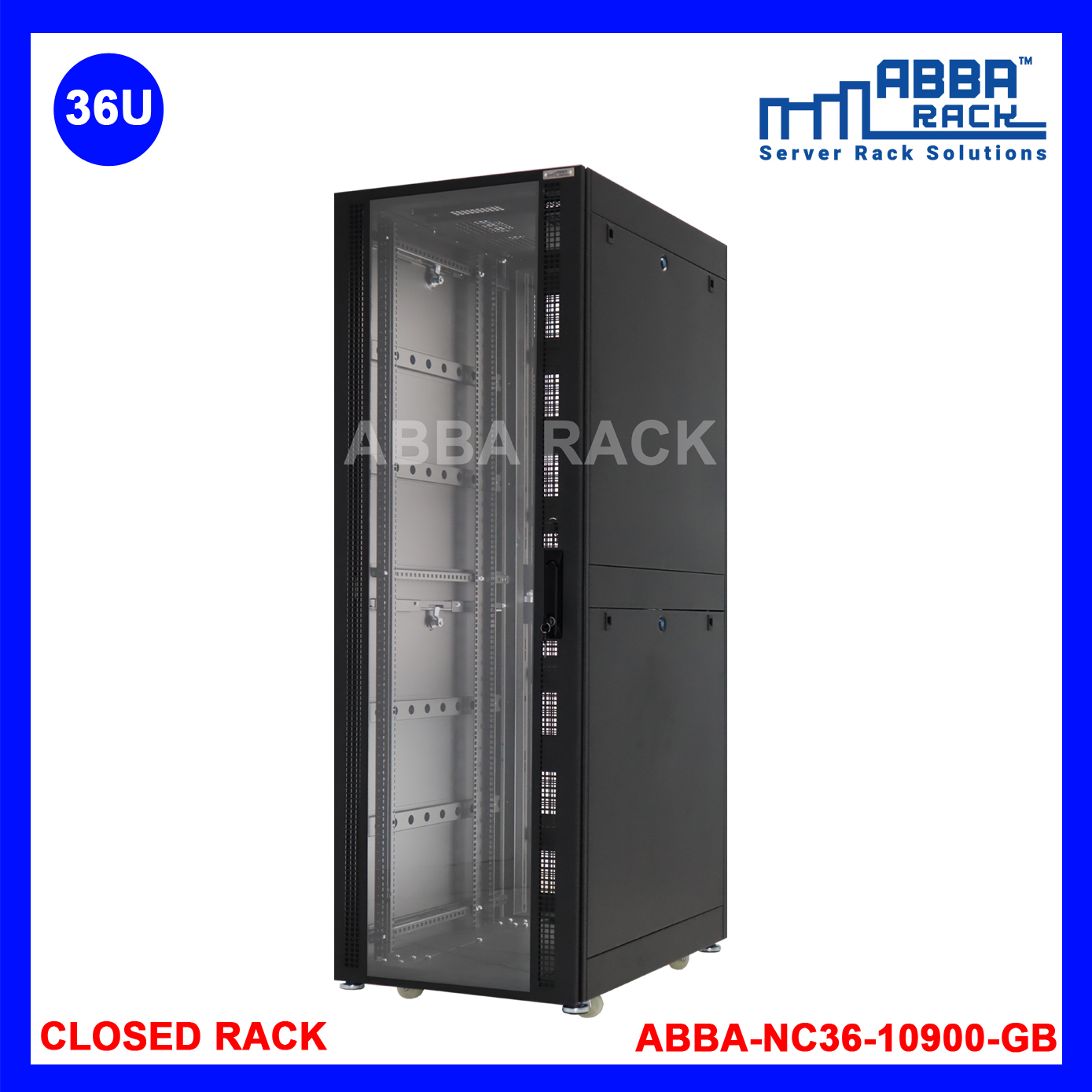 ABBA RACK 19" Closed Rack 36U Premium