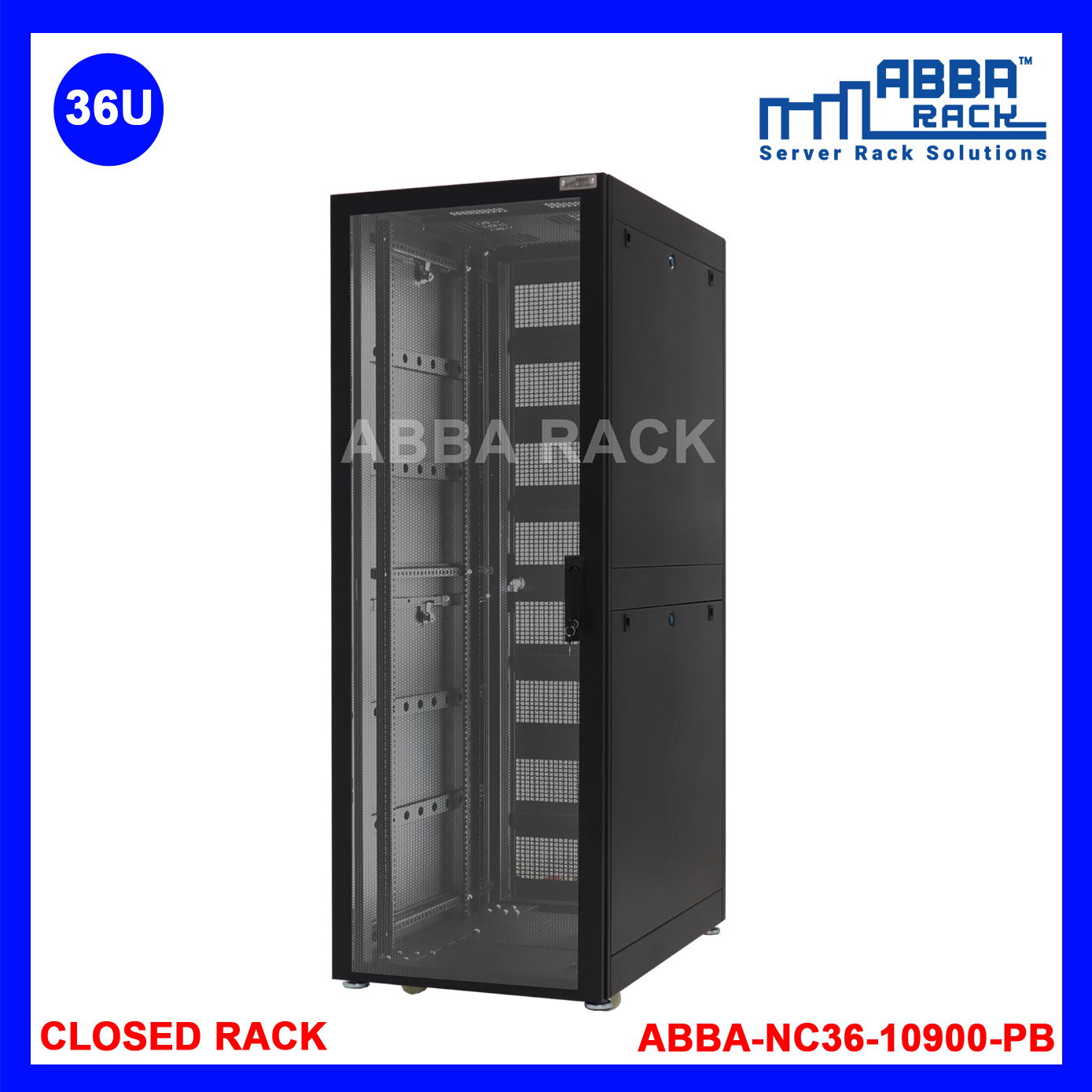 ABBA RACK 19" Closed Rack 36U Premium