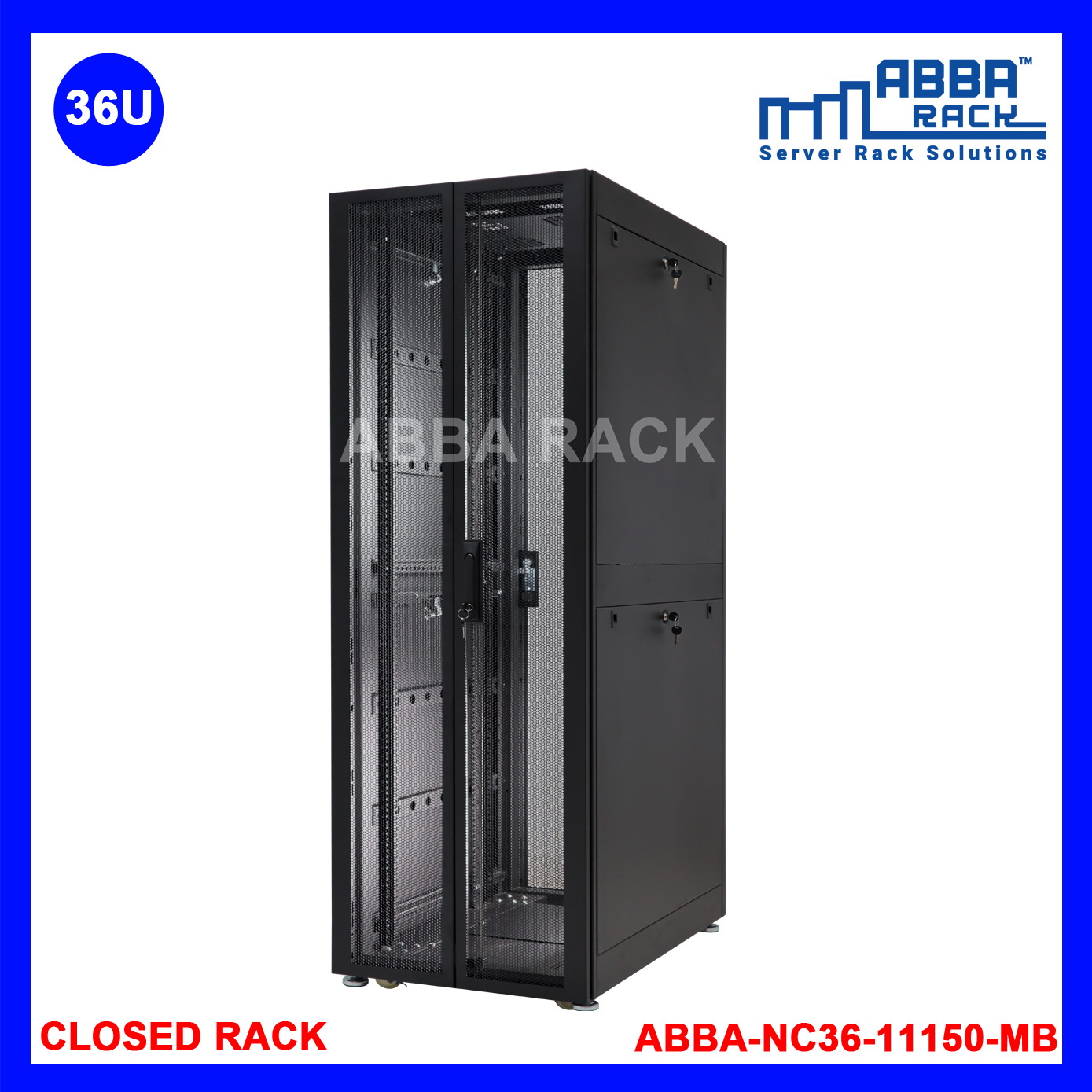 ABBA RACK 19" Closed Rack 36U Premium