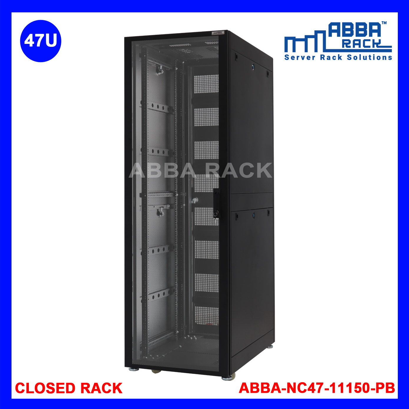 ABBA RACK 19" Closed Rack 47U Premium
