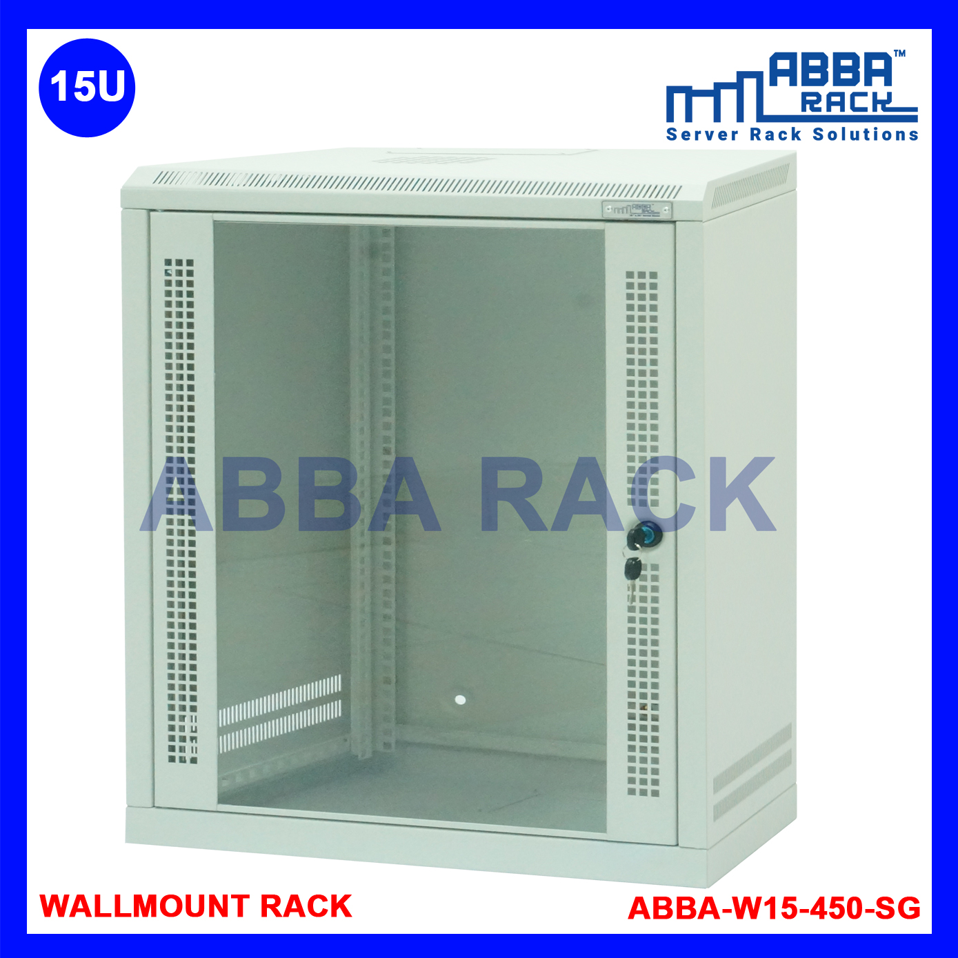 ABBA RACK 19" Wallmount Rack 15U Premium