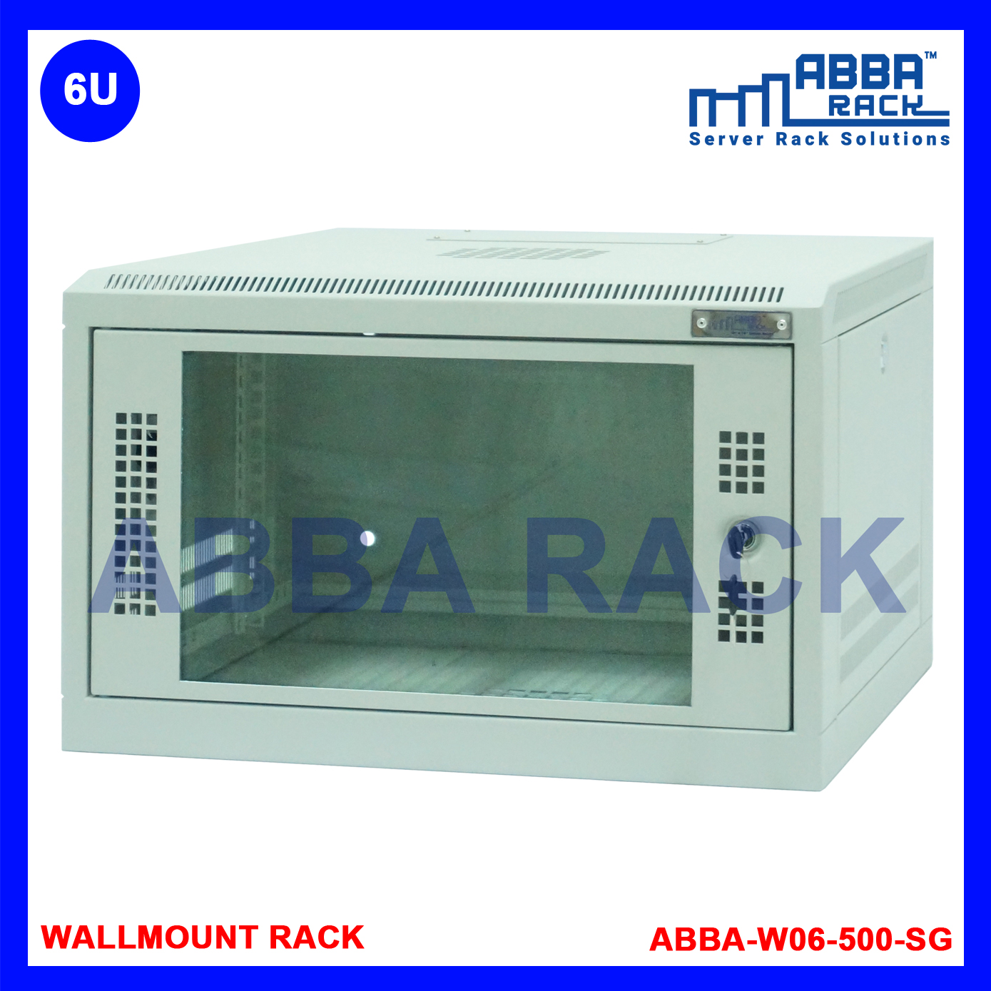 ABBA RACK 19" Wallmount Rack 6U Premium