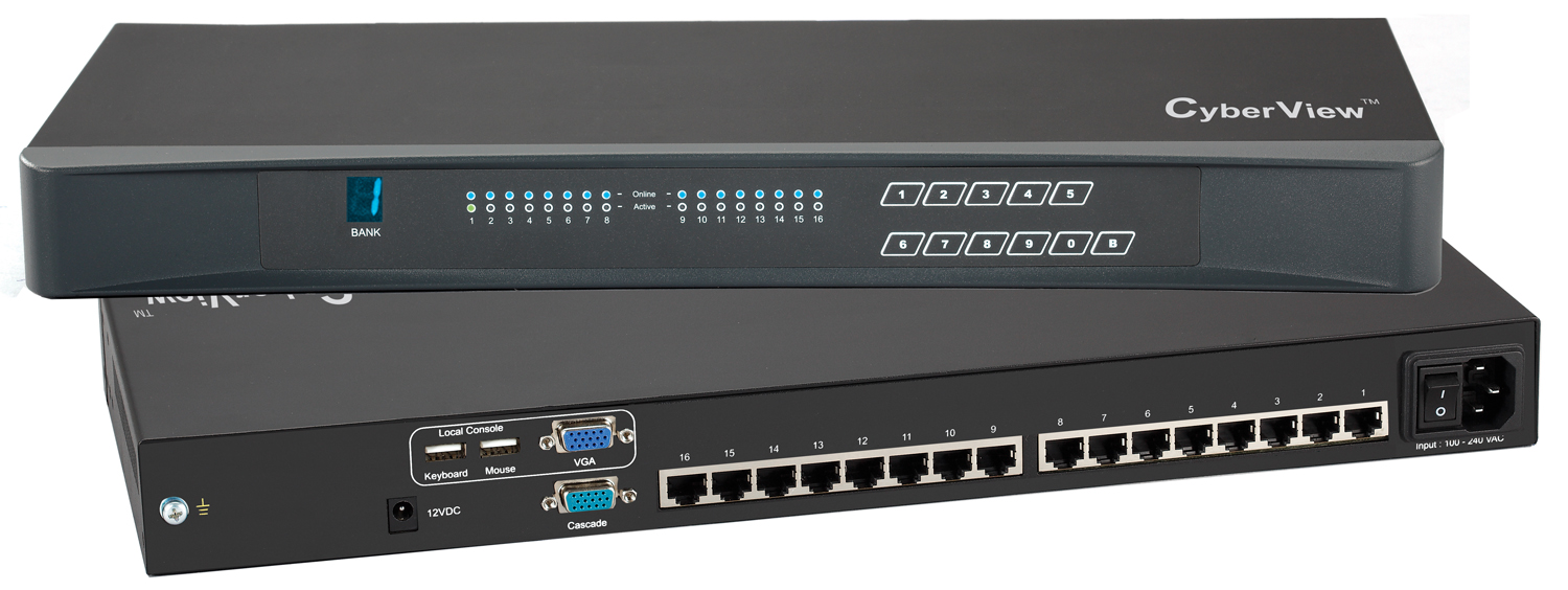 Austin Hughes CyberView - Combo Cat6 KVM Switch