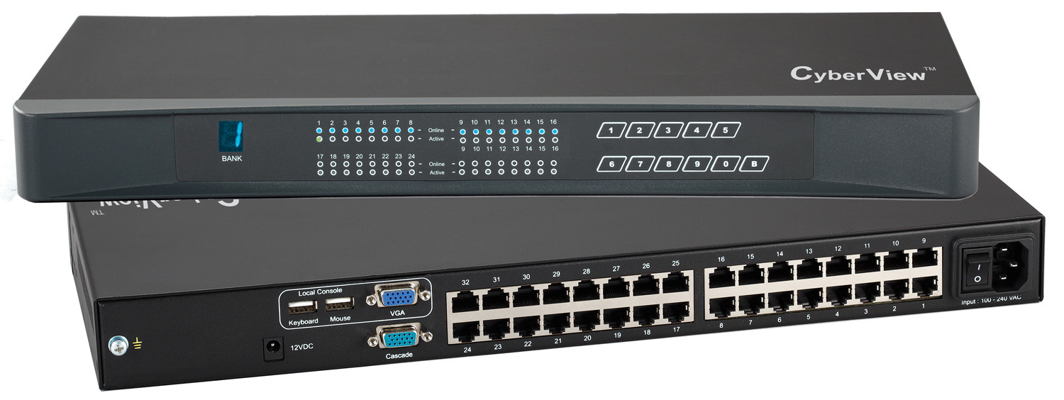 Austin Hughes CyberView - Combo Cat6 KVM Switch