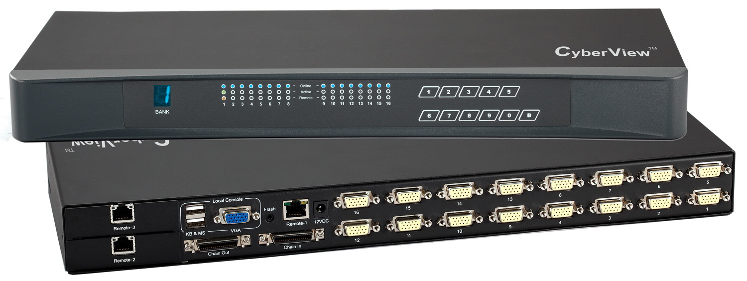 Austin Hughes CyberView - Matrix DB-15 KVM Switch